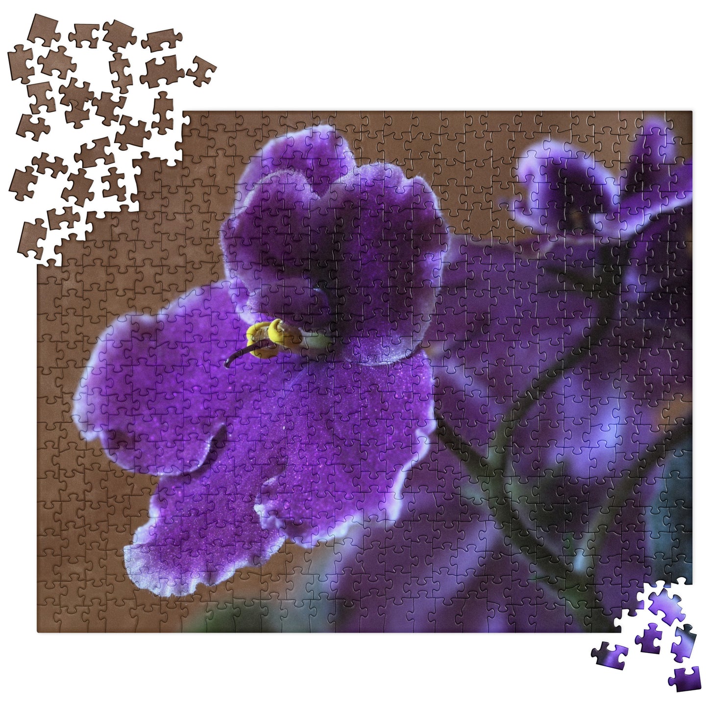 African Violet Puzzle 520 Pieces