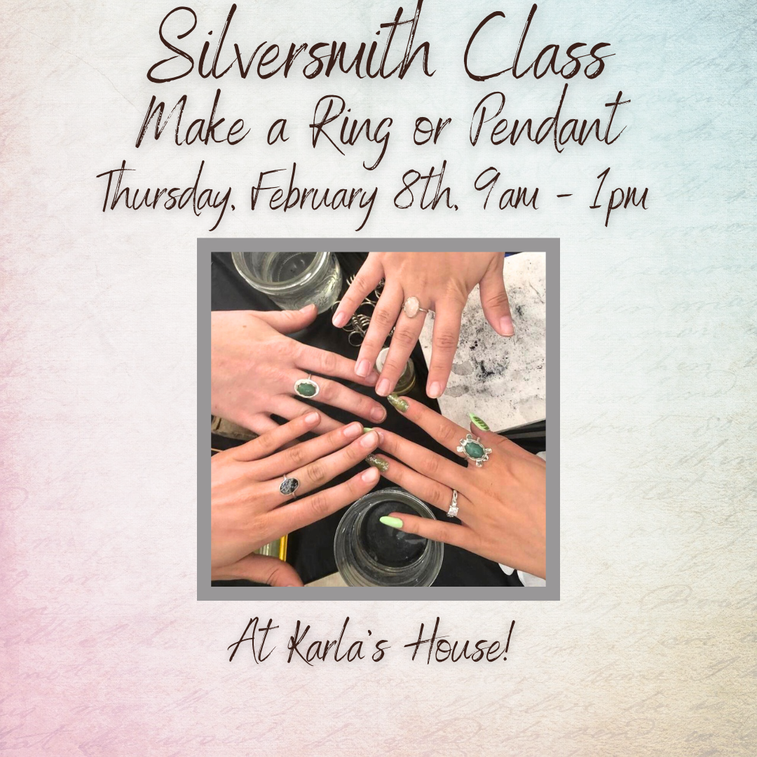 Karla's Silversmith Class (Private Event)
