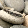 Hand Stamped Horizons Cuff Bracelet