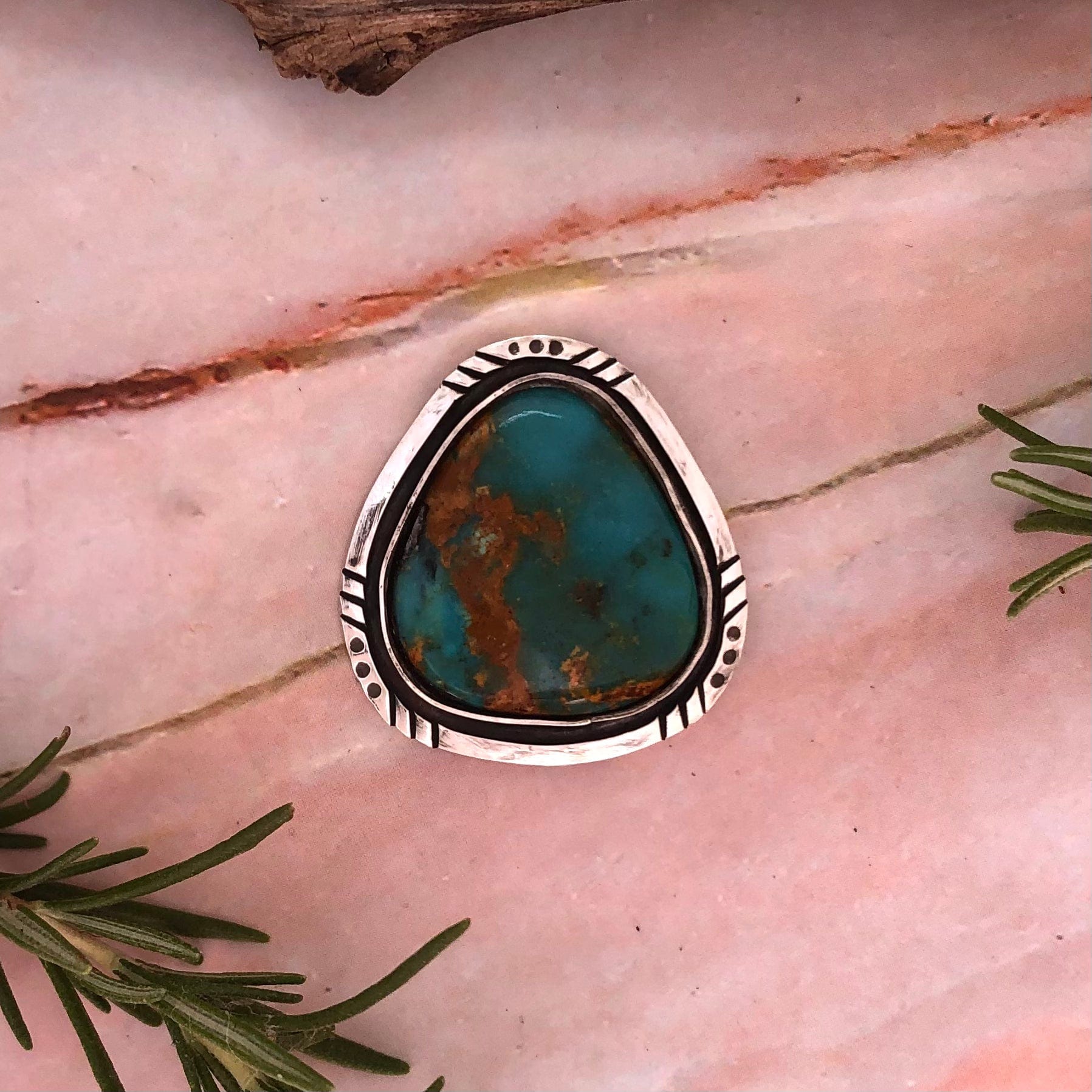 Turquoise Mountain Made-to-Order Sterling Silver Statement Piece