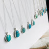 Minimalist Turquoise Pendants
