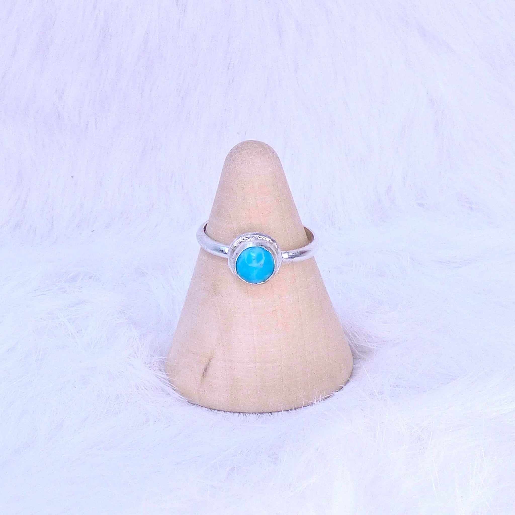 Kingman Turquoise Stacking Ring